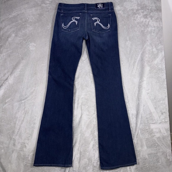 Rock & Republic Denim - Rock & Republic Kasandra Jeans Size 29x35 Dark Low Rise Bootcut Classic